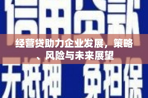 章贡经营贷助力企业发展，策略、风险与未来展望