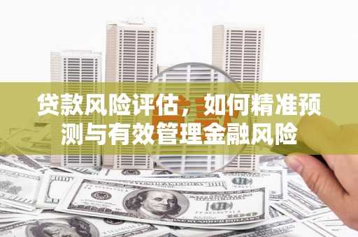 章贡贷款风险评估，如何精准预测与有效管理金融风险