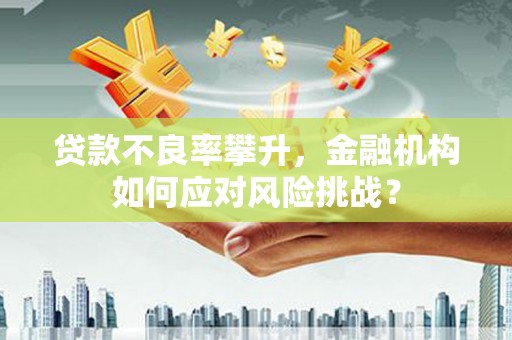 章贡贷款不良率攀升，金融机构如何应对风险挑战？