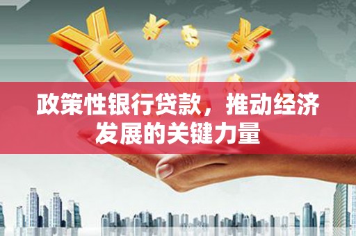 章贡政策性银行贷款，推动经济发展的关键力量
