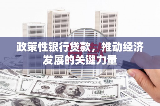 章贡政策性银行贷款，推动经济发展的关键力量