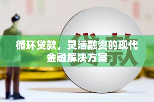 章贡循环贷款，灵活融资的现代金融解决方案
