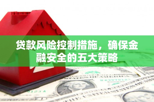 章贡贷款风险控制措施，确保金融安全的五大策略