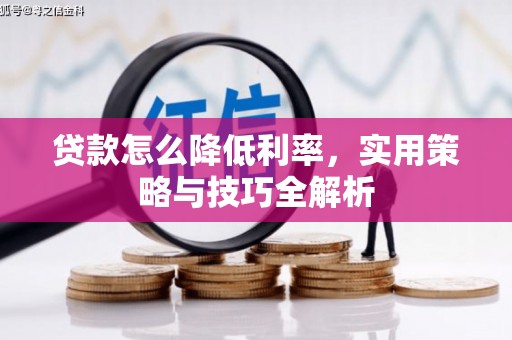 章贡贷款怎么降低利率，实用策略与技巧全解析