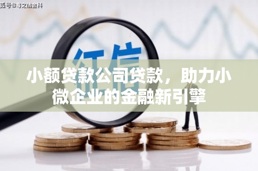 章贡小额贷款公司贷款，助力小微企业的金融新引擎